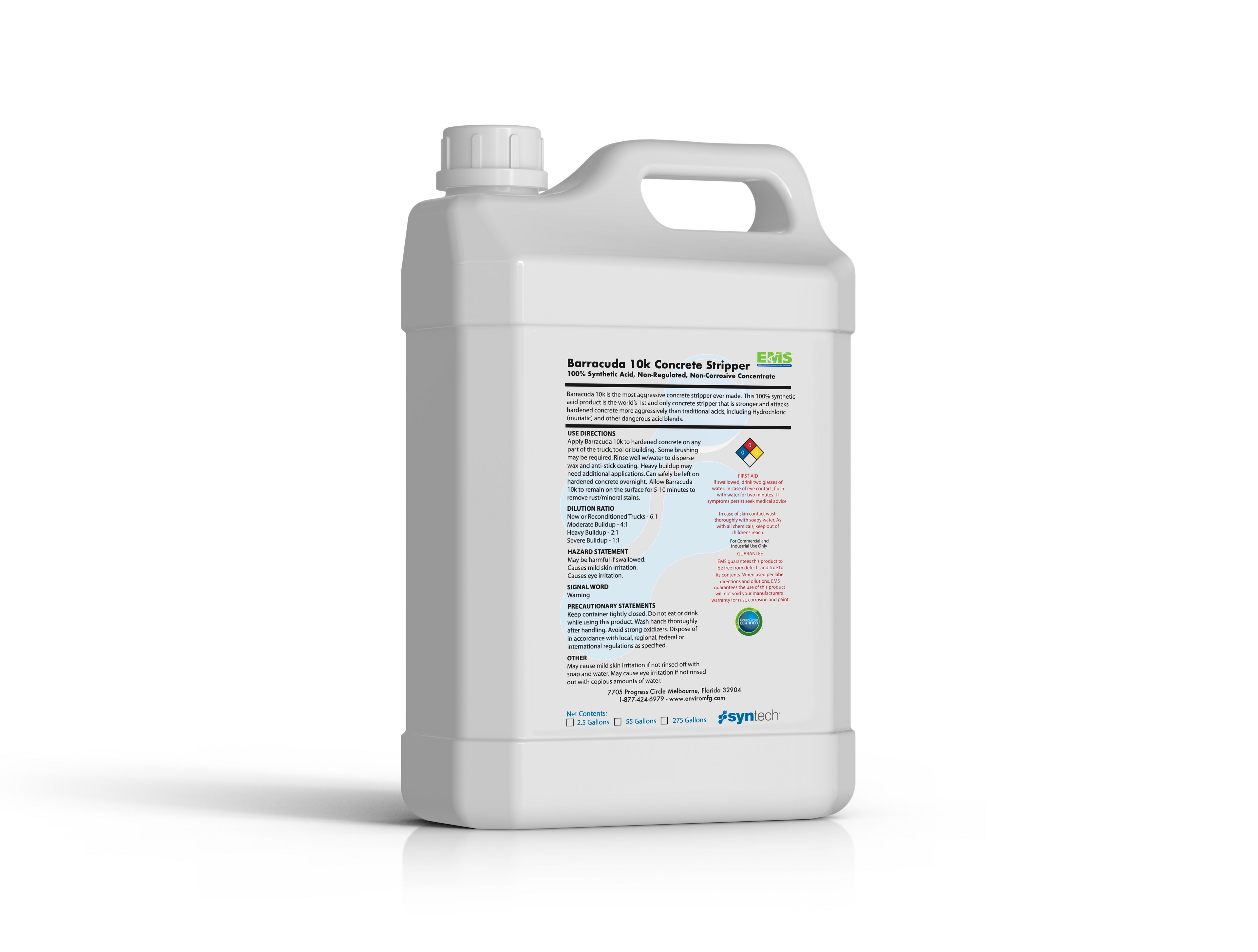 Barracuda 10k Concrete Stripper Concentrate